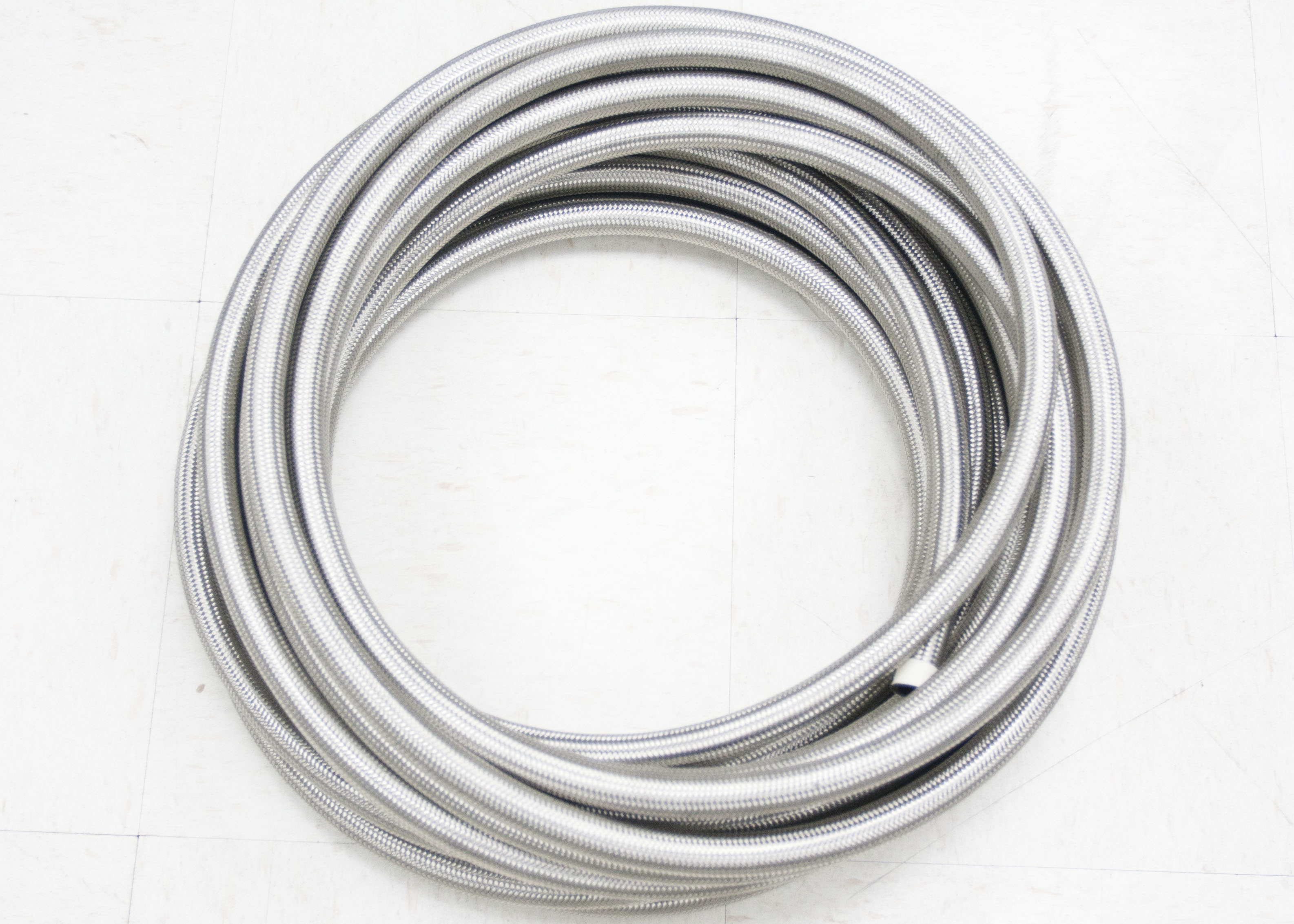 AN 12 AN12 AN12 Stainless Steel Braided Fuel Line Oil Gas Hose each 1M