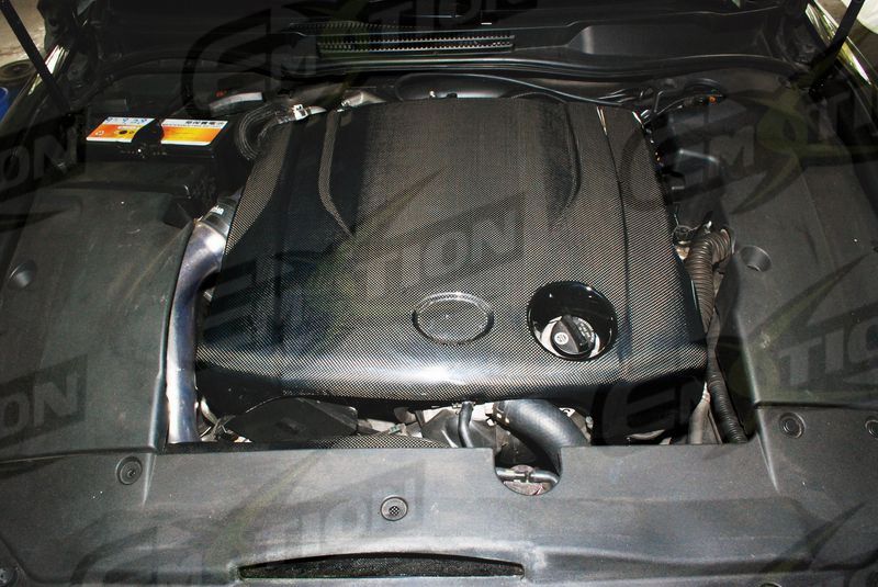 Carbon Fiber Engine Cover Fit Lexus IS 250 IS250 IS250C X SR GSE20