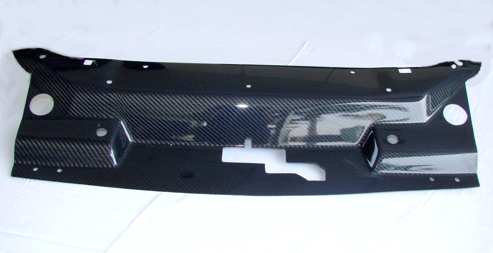 Fit Silvia S13 180SX carbon fiber radiator cooling plate diffuser panel